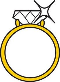 Wedding ring clip art with flowers free clipart 2 clipartcow ...