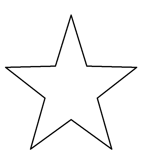 Star Printable Clipart
