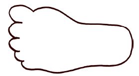 footprint template