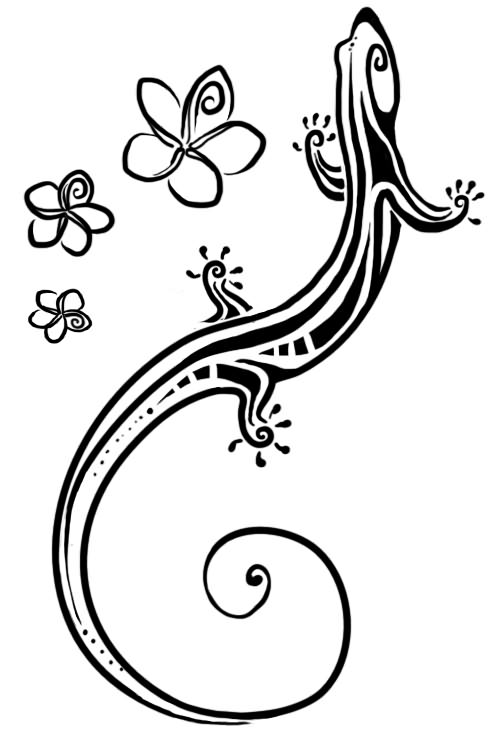 Lizard Tattoos Pictures and Images : Page 42