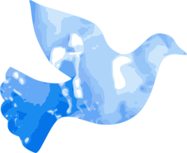 Water Dove clip art Free Vector