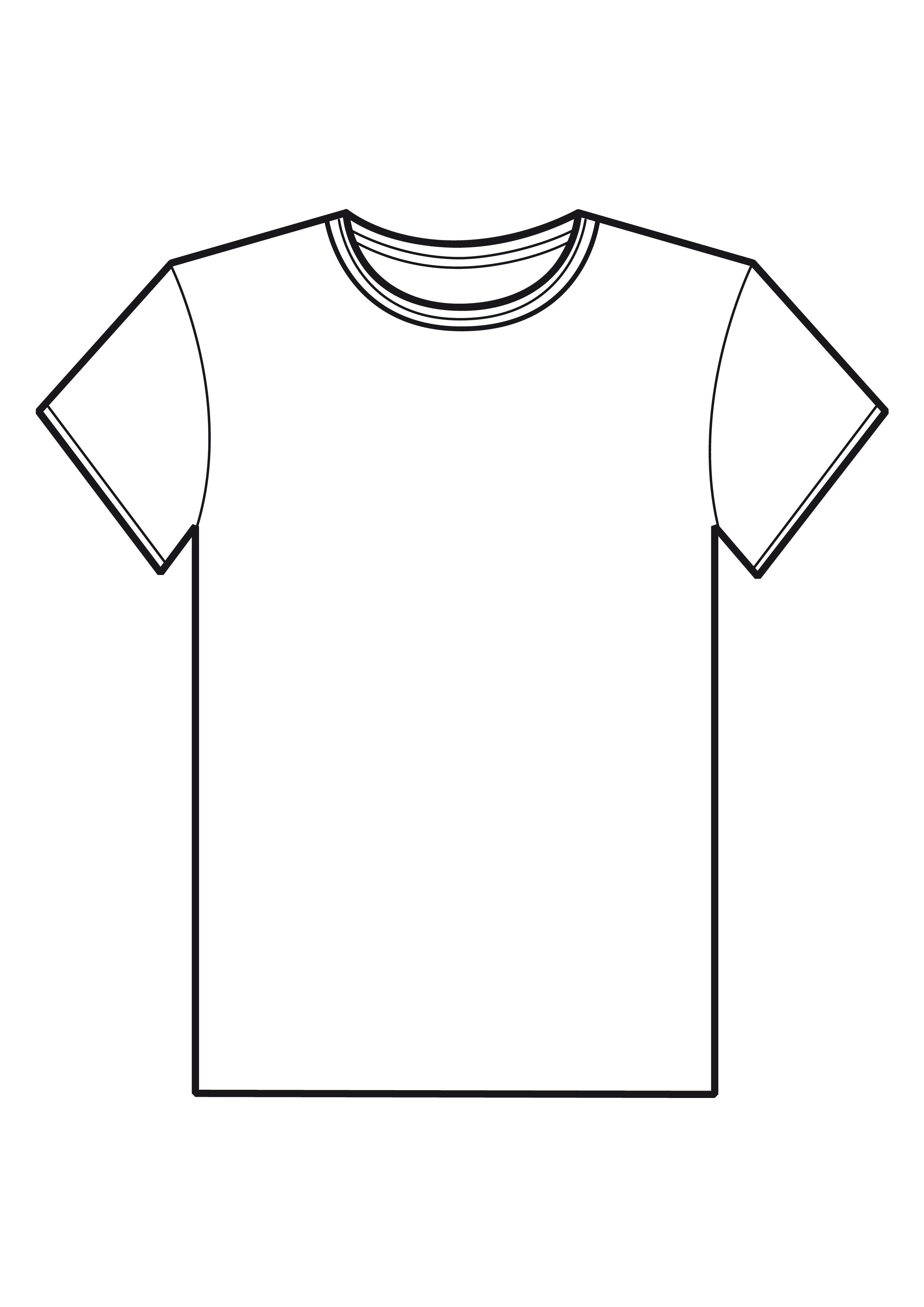 Plain T Shirt Template