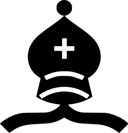 Chess Piece Black Bishop clip art - Download free Other vectors