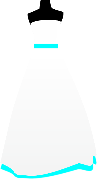 Wedding Dress Cartoon - ClipArt Best