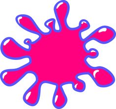 Pink, Paint splatter and Art