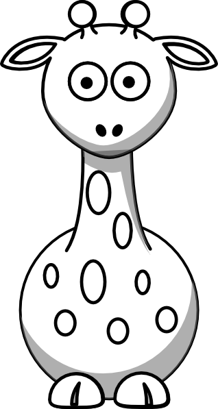 Baby lion clipart black and white