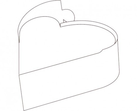 Heart Shaped Template Free Clipart - Free to use Clip Art Resource