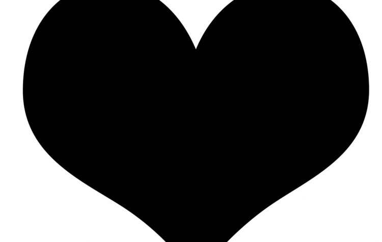 Black Heart Stencils on Stencil Revolution