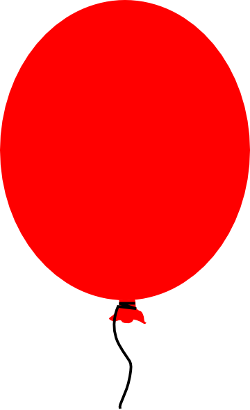 Red Balloon Clipart - Free Clipart Images