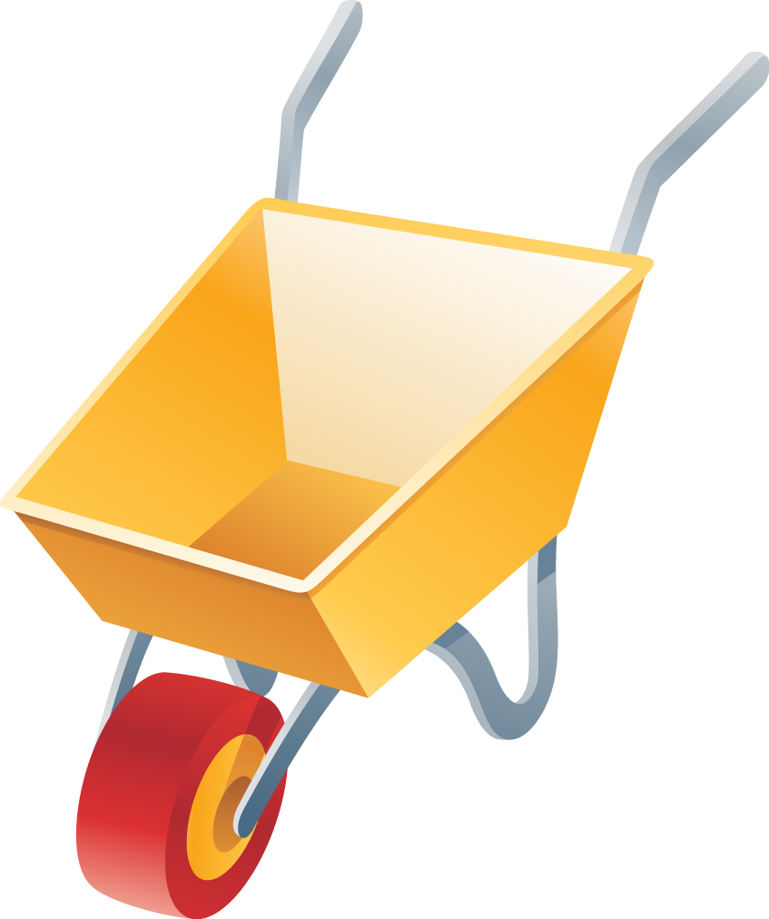 Images For > Wheelbarrow Clipart
