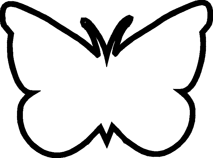 Butterfly Outline – Gclipart.com