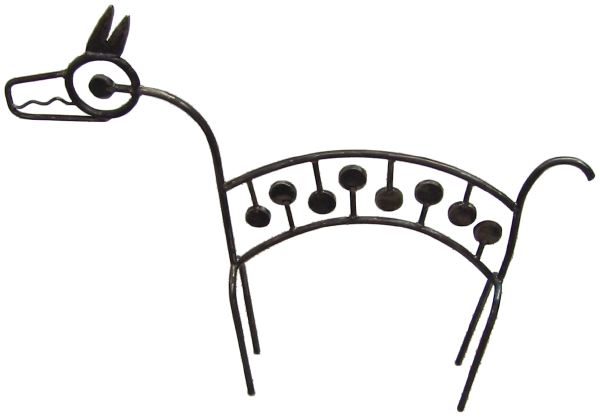 Animal Line Drawing Sculptures in Steel: John T. Unger Sculptural ...