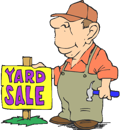 Yard Sale Signs Clipart