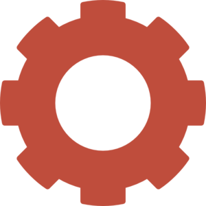 Red Gear Clip Art - vector clip art online, royalty ...