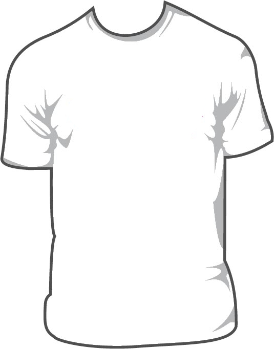 T Shirt Layout - ClipArt Best