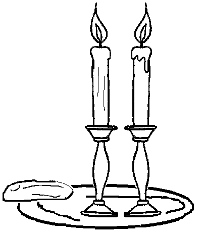 Shabbat Coloring Pages - ClipArt Best