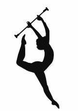 Baton Twirling ClipArt - Clip art for baton twirlers, twirl, 2 ...