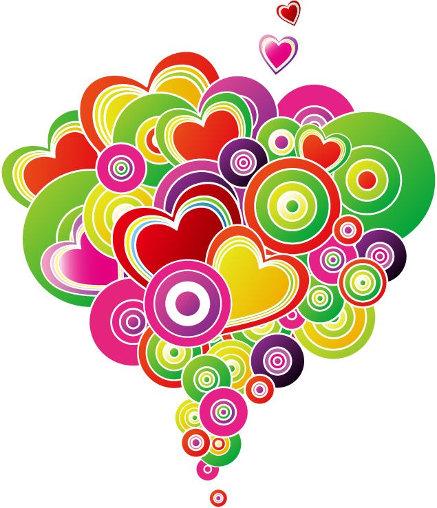 Fashion-Heart-Shape-Vector- ...