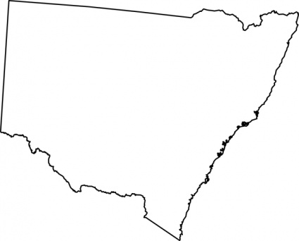 Outline Map Of South Australia - ClipArt Best