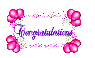 Congratulations