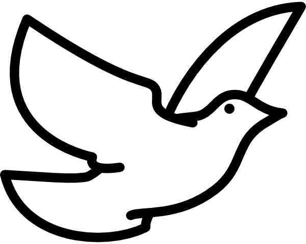 Flying Bird Template - ClipArt Best
