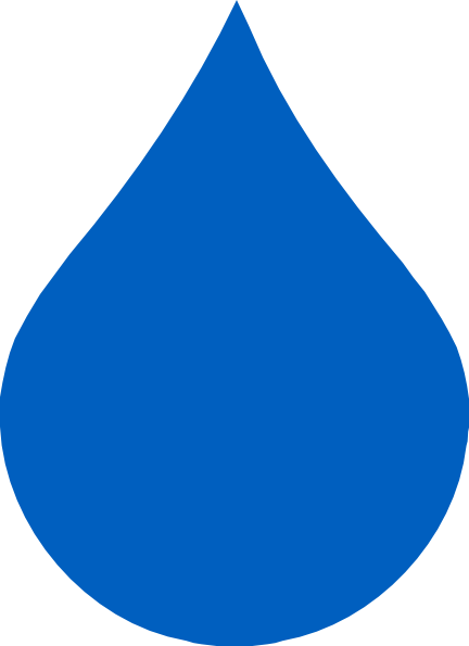 Blue Raindrop Clip Art - vector clip art online ...