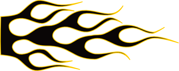 Racing Flame Clip Art - vector clip art online ...
