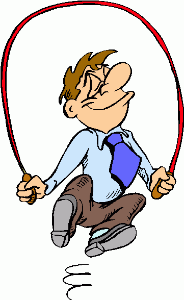 businessman_jumping_rope clipart - businessman_jumping_rope clip art
