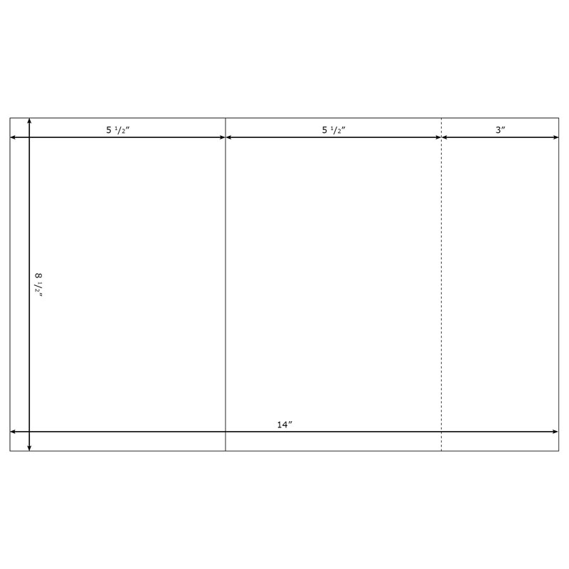Bulletin with Detachable Visitor / Comment Card