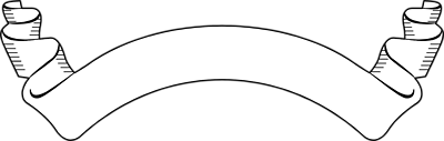 Clip art banner blank