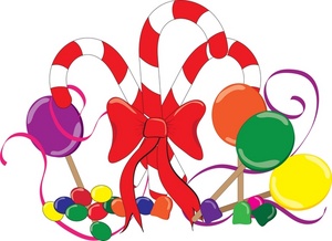 a_bunch_of_christmas_candy_ ...