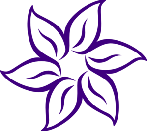 Flower Clip Art Outline - Free Clipart Images