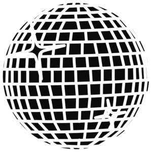 Snow Disco Ball Schwarz Clip Art - vector clip art ...