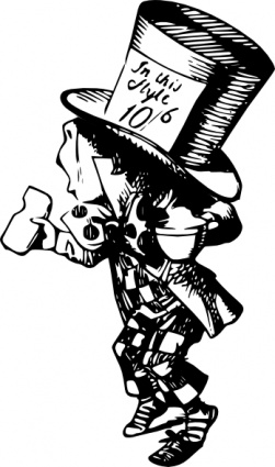 Mad Hatter clip art - Download free Other vectors