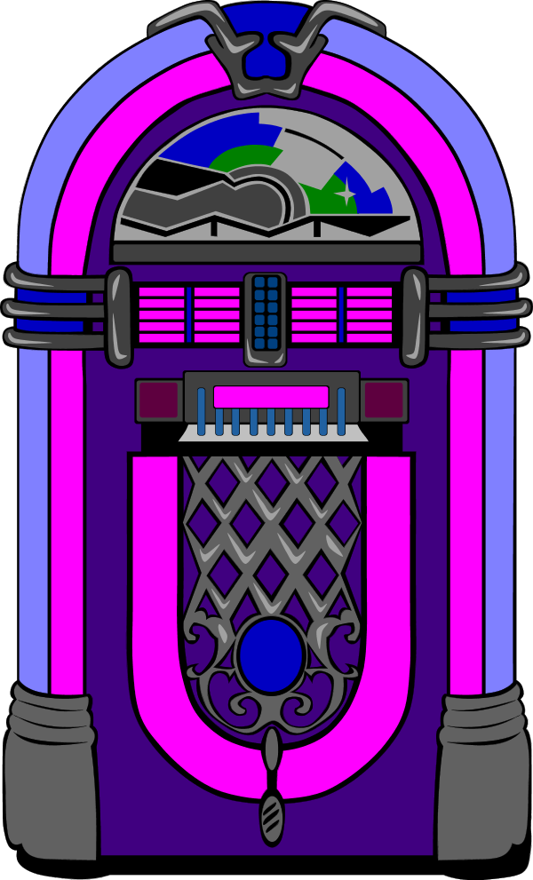 50s Jukebox Clipart