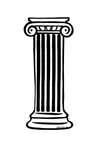 Pix For > Greek Pillar Clip Art