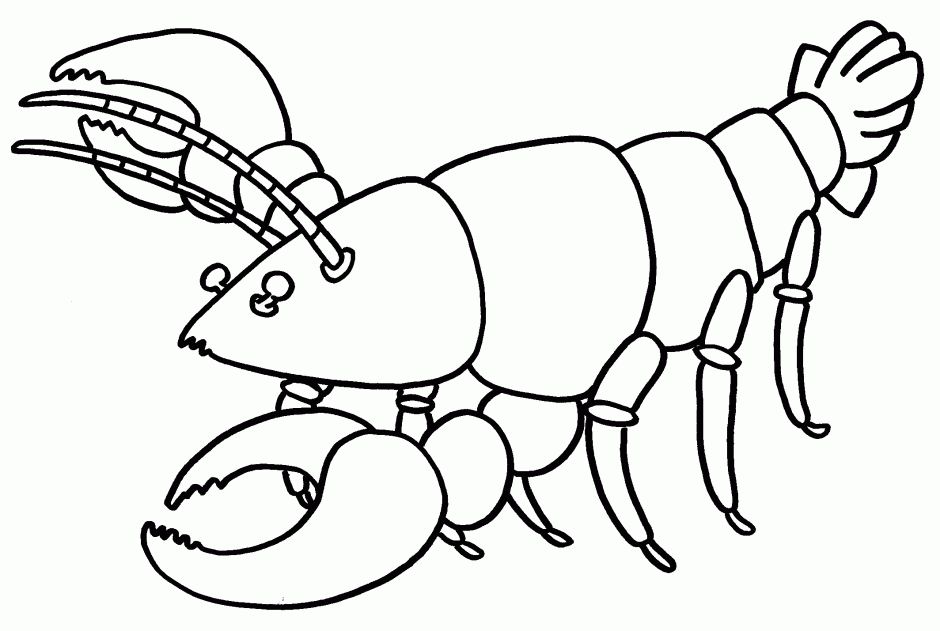 Cartoon Lobster Clip Art