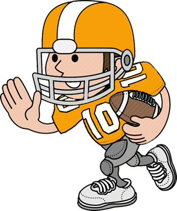 American Football Player Clipart - Free Clipart Images