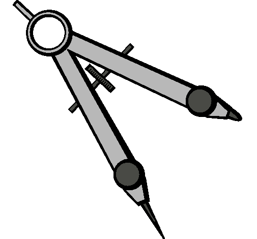 Dibujar con un compas para colorear - Imageneitor