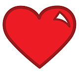 Clip Art Heart Outline - Free Clipart Images