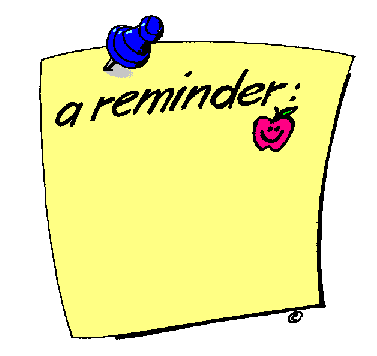 Pics For > Just A Reminder Note