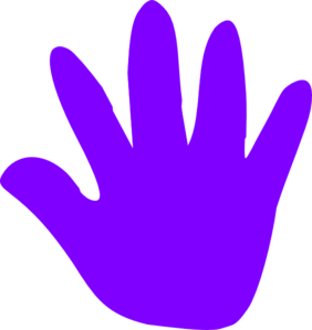 Left And Right Hand Outline Clip Art - Free ...