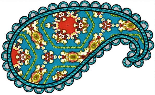 Free Paisley Clip Art