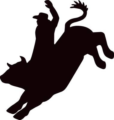 Bull Riding Clip Art