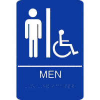 CRL 8" x 8" Restroom Sign - CRL DOOR SIGNS AND DECALS - Buy CRL 8 ...