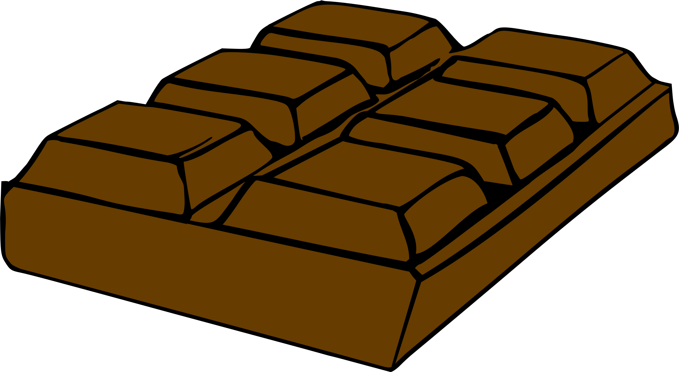 Hershey bar clipart