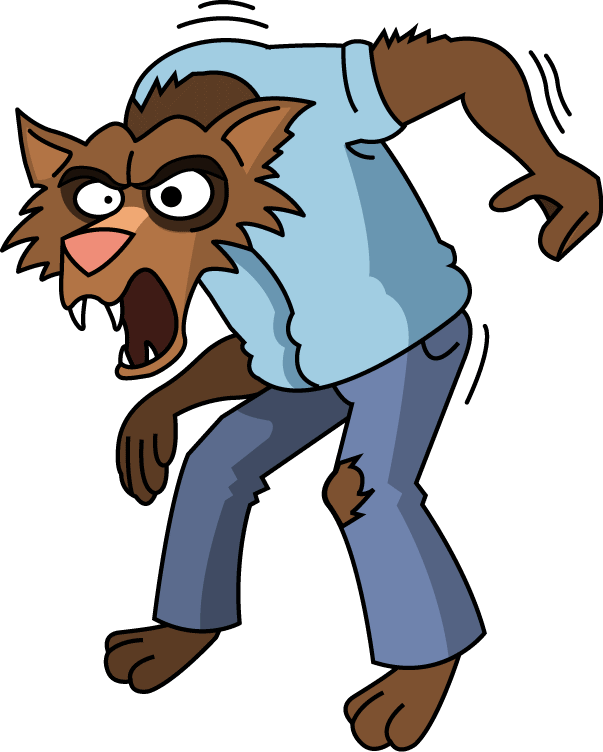 Halloween Werewolf Clipart - Free Clipart Images
