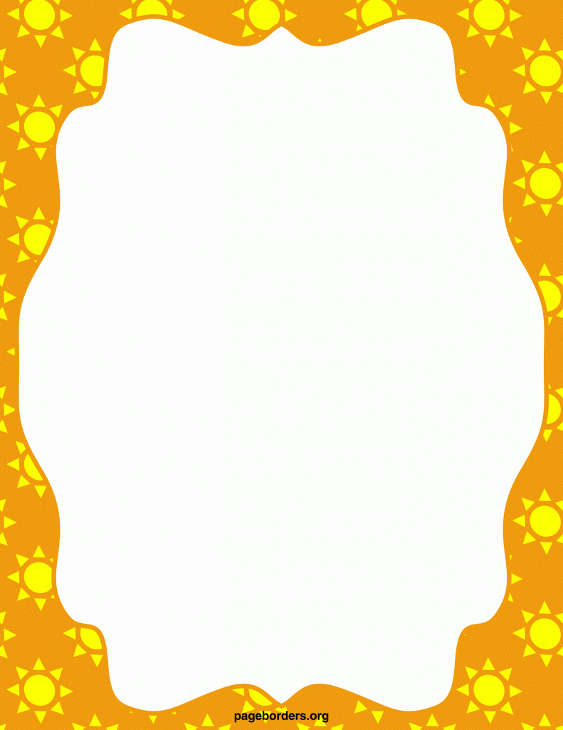 summer border clip art | Hostted