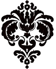 Vintage frames, Damasks and Antique wallpaper