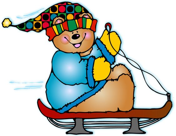 Sleigh ride clip art displaying images for do homework ...